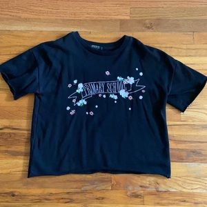 “Primary School” Black T shirt
